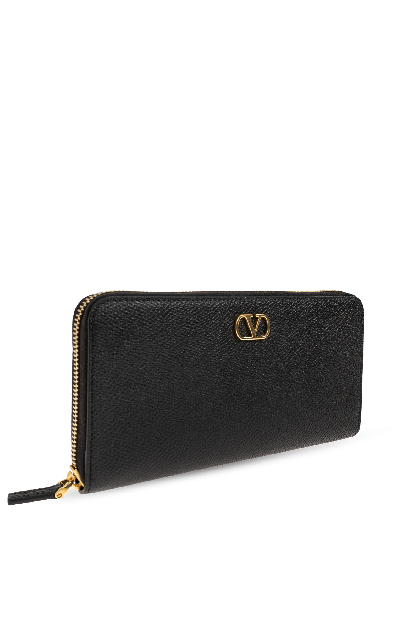 Valentino Garavani Leather wallet with logo | Women's | Vitkac